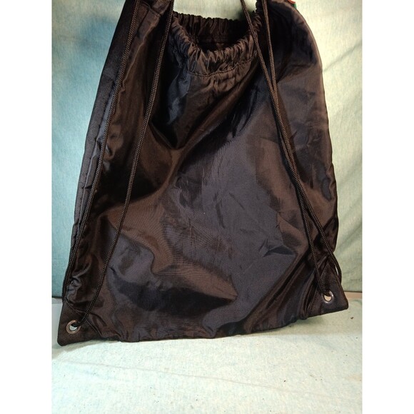 Puma Ferrari Drawstring Bag: Black Scuderia Ferrari Draw String Bag by Puma - Picture 3 of 3